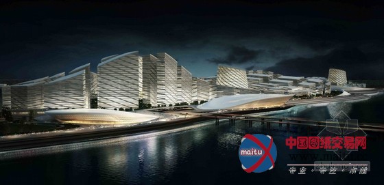 Symbiosis设计的印度坎普尔滨江开发提案