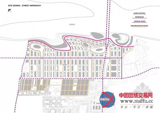 Symbiosis设计的印度坎普尔滨江开发提案