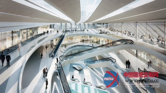 扎哈·哈迪德设计的墨尔本弗林德斯火车站