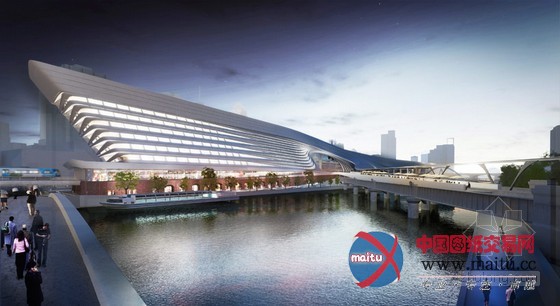 扎哈·哈迪德设计的墨尔本弗林德斯火车站