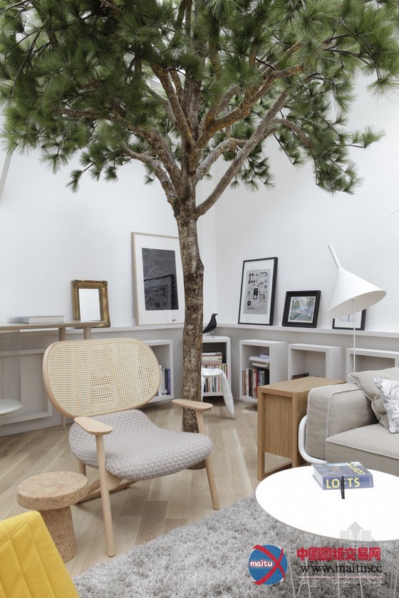 温室改造的巴黎阁楼公寓设计