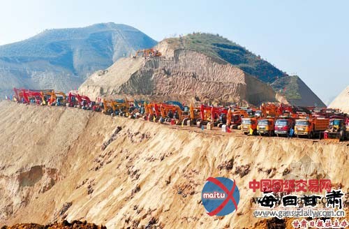 兰州投资200亿“移山造城” 面积达160平方公里