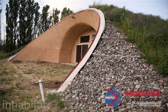 节能耐用的加州掩土屋模板