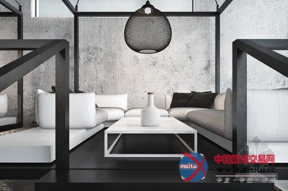 黑白装饰Cube餐厅设计 神秘又充满诱惑