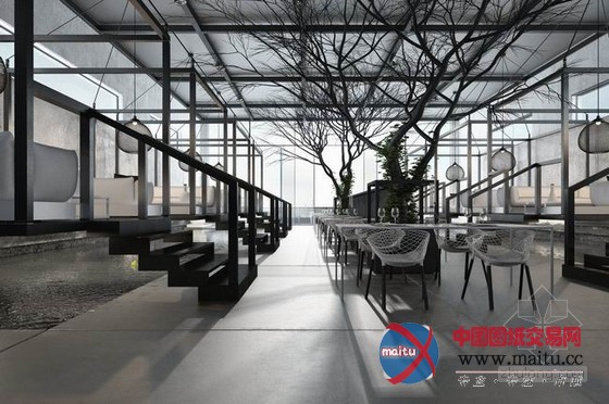 黑白装饰Cube餐厅设计 神秘又充满诱惑