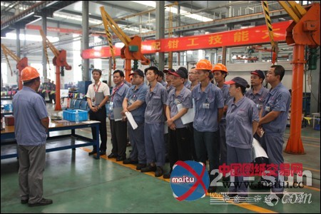 常林股份公司装配钳工技能大赛圆满结束