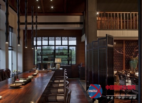 杭州园林式隆荟会所设计 流溢现代中式精髓