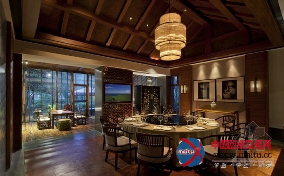 杭州园林式隆荟会所设计 流溢现代中式精髓