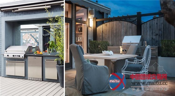 奢华的屋顶露台