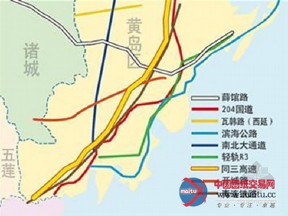 青岛拟新建轻轨R3线、青连铁路