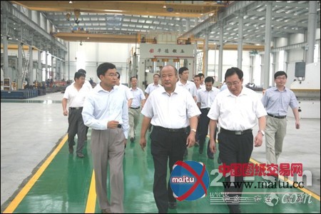 临沂市委书记张少军到山东常林集团调研