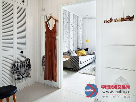 北欧风的大户型住宅 效果杂而不乱