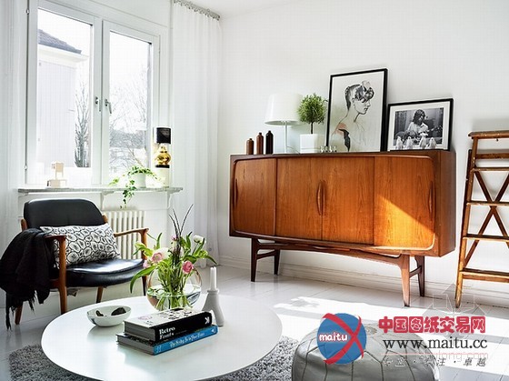 北欧风的大户型住宅 效果杂而不乱