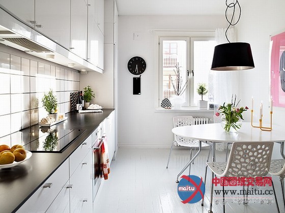 北欧风的大户型住宅 效果杂而不乱