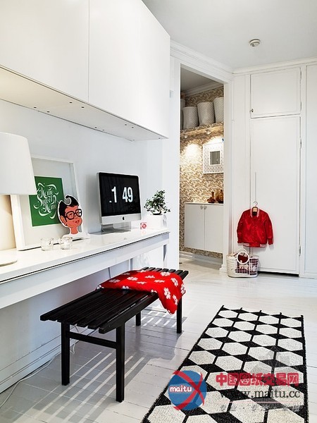 北欧风的大户型住宅 效果杂而不乱