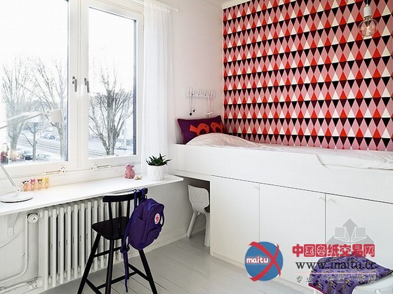 北欧风的大户型住宅 效果杂而不乱