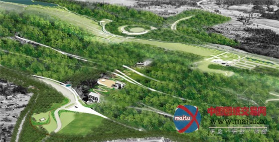 美国红山公园总体规划