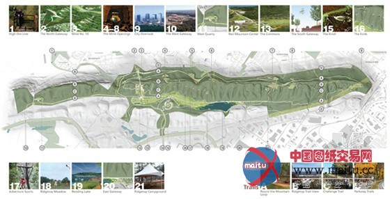 美国红山公园总体规划