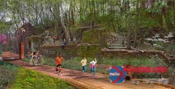 美国红山公园总体规划