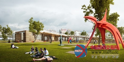 Ziya Imren Architects设计的土耳其Litterfall社会文化中心方案