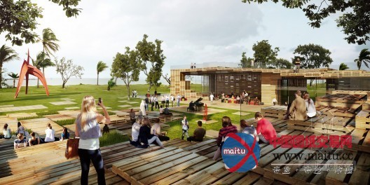 Ziya Imren Architects设计的土耳其Litterfall社会文化中心方案