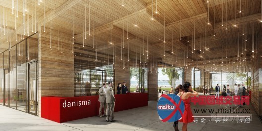 Ziya Imren Architects设计的土耳其Litterfall社会文化中心方案