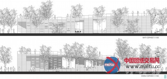 Ziya Imren Architects设计的土耳其Litterfall社会文化中心方案