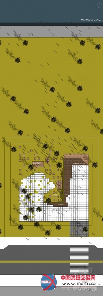 Ziya Imren Architects设计的土耳其Litterfall社会文化中心方案