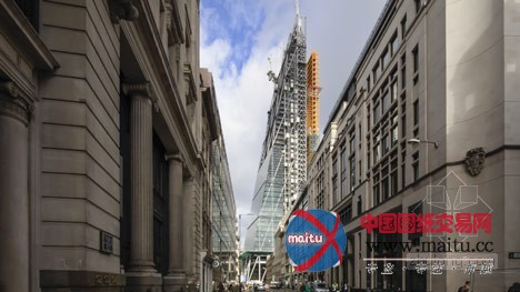 Rogers Stirk Harbour + Partners联合设计的伦敦225米摩天大楼