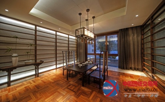 奢华大气的苏州太湖高尔夫山庄别墅样板房装修设计