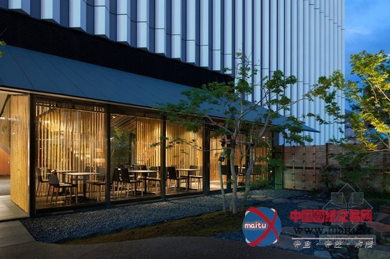 隈研吾设计的东京竹林jugetsudo kabukiza餐厅