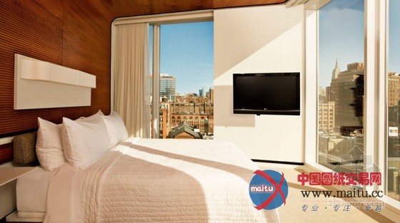 美国纽约标准酒店设计 享有纽约天际线美景