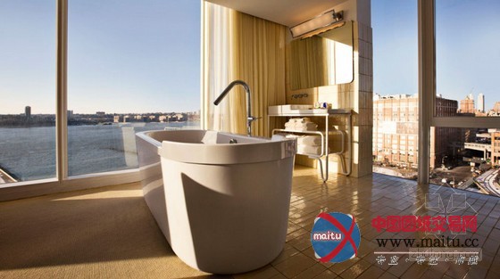 美国纽约标准酒店设计 享有纽约天际线美景