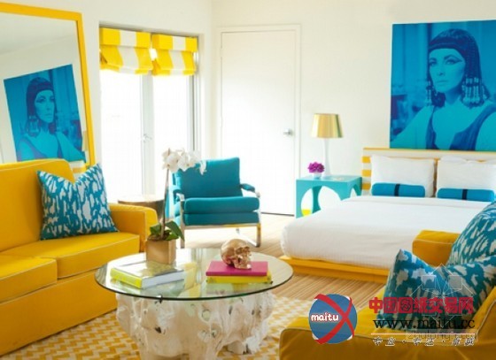 美国的第一对同性的精品酒店设计