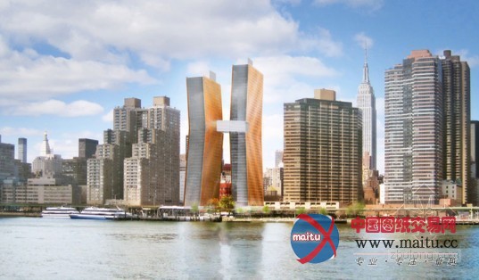 SHoP Architects设计的纽约Dancing Towers