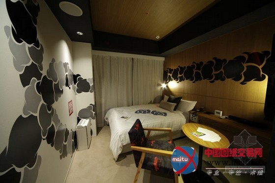 特色漫画主题的东京METS酒店设计