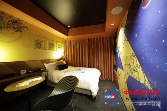 特色漫画主题的东京METS酒店设计