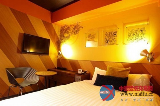 特色漫画主题的东京METS酒店设计