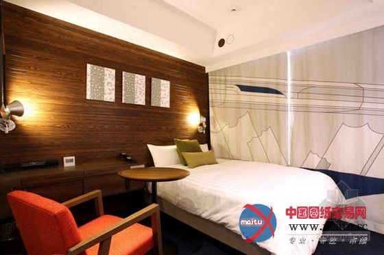 特色漫画主题的东京METS酒店设计