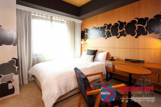 特色漫画主题的东京METS酒店设计