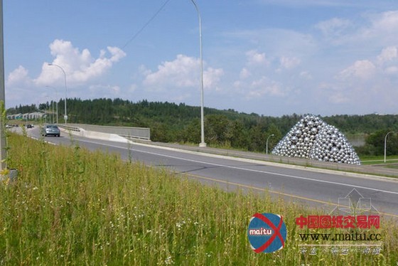 ball-nogues设计的美国 “岩石圆顶” 造景物