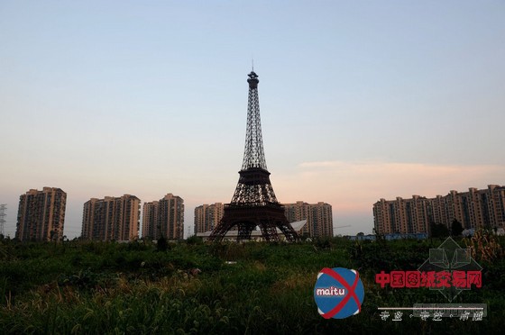 杭州建山寨埃菲尔铁塔 受摄影者青睐