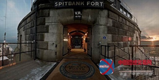 英国岬堤堡垒改建的Spitbank Fort酒店设计