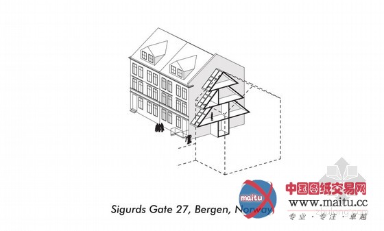 奥尔勒•罗宾•斯托乔汉设计的“生活在建筑之间”:阁楼2号