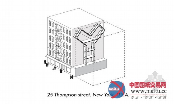 奥尔勒•罗宾•斯托乔汉设计的“生活在建筑之间”:阁楼2号