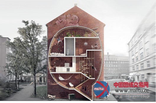 奥尔勒•罗宾•斯托乔汉设计的“生活在建筑之间”:阁楼2号