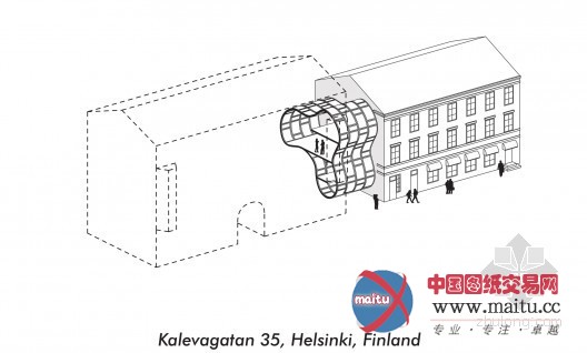 奥尔勒•罗宾•斯托乔汉设计的“生活在建筑之间”:阁楼2号
