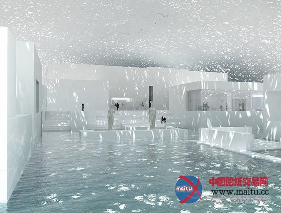 让·努维尔设计的法国卢浮宫阿布扎比