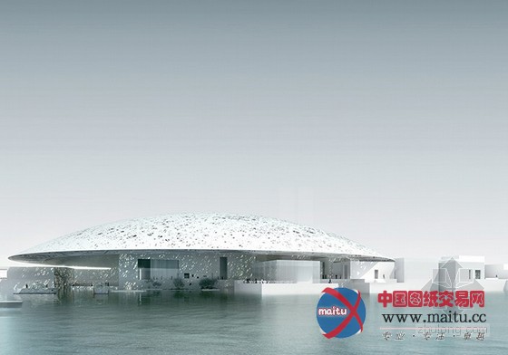 让·努维尔设计的法国卢浮宫阿布扎比