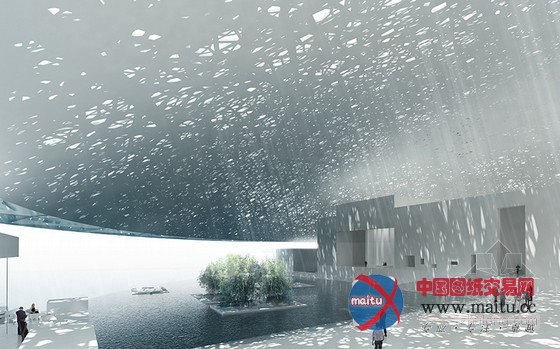 让·努维尔设计的法国卢浮宫阿布扎比